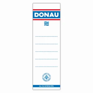 Popisné štítky Donau pro pořadač - bílé 48 mm x 153 mm (8370920)