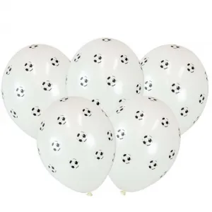 Gumový balónek Arpex Gol! 5ks bílých 300mm 12 palců (KB3218)