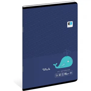 Interdruk notebook Black & Blue A5 32k. 90g kontrola 148 mm x 210 mm (ZE32#BBT)