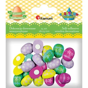 Titanum Craft-Fun Series dřevěná ozdoba na velikonoční vajíčka (179443X)