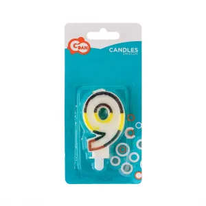 Narozeninová svíčka Godan (SZ0101007/9)