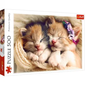 Puzzle Trefl Spící kočky 500 el. (37271)