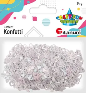 Série Titanum Craft-Fun srdíčkové konfety (11wc001)