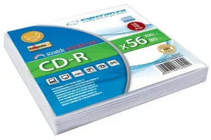 CD-R Esperanza Silver 700MB/80min - obálka 10 ks (2007)