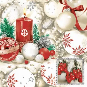 Ubrousky Pol-mak s hvězdičkou - mix 330 mm x 330 mm (Sd GW)