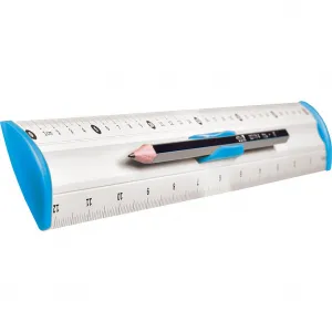 Hliníkové pravítko Tetis 30 cm (BL040-ZC)