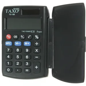 TG-188 Taxo Graphic 8polohová kapesní kalkulačka
