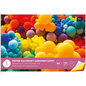 Interdruk samolepicí barevný sešit B4 170g 8k 250mm x 350mm (ZEPKB4SP)