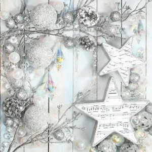 Vánoční ubrousky Pol-mak - mix 330 mm x 330 mm (SL GW)