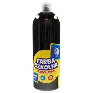 Astra školní barvy na plakáty barva: černá 1000ml 1 barva.
