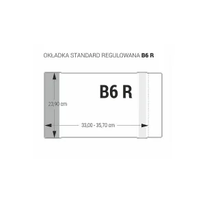 Kryt Biurfol B6R 239 mm x 330-357 mm (OZK-42)