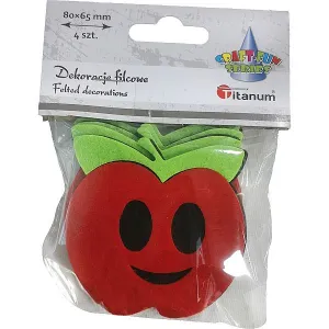 Plstěná ozdoba Titanum Craft-Fun Series Jablka (3636)