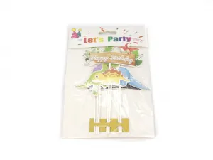 Dinosauří dekorace na dort za jeden dolar (362321)