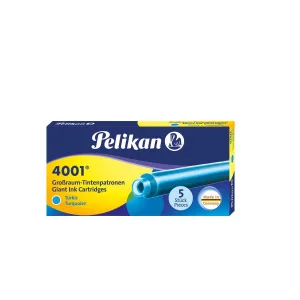 Pelikan GTP/5 dlouhé kazety tyrkysové (310656)
