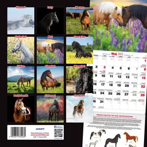 Vícepanelový nástěnný kalendář Avanti 300 mm x 600 mm (KAD-11)