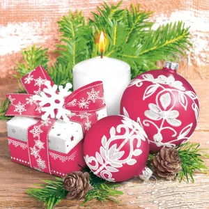 Ubrousky Pol-mak s hvězdičkou - mix 330 mm x 330 mm (Sd GW)