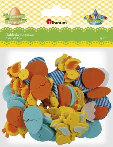 Nálepka (samolepka) Titanum Craft-Fun Series pěna Velikonoce (7502)