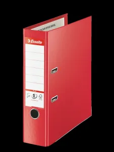 Pákový pořadač Esselte č. 1 Power Plus A4 červený 80 mm (81183)