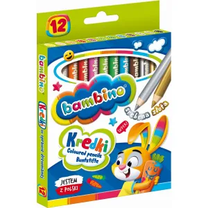 St.Majewski Bambino pastelky 12 barev.