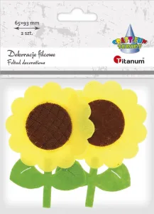 Titanum Craft-Fun Series plstěné ozdoby slunečnice (EA528)