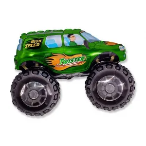 Fóliový balónek Godan Car TWISTER zelený 24cal (B901675VE)