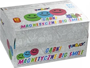 Magnetická guma na tabuli Fun&Joy (BIG SMILE)