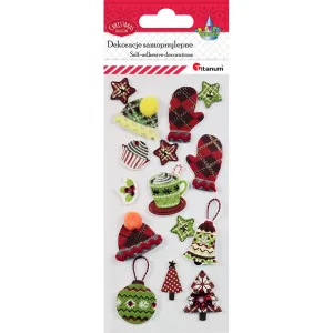 Titanum Craft-Fun Series Vánoční samolepky (19XQ18-9)