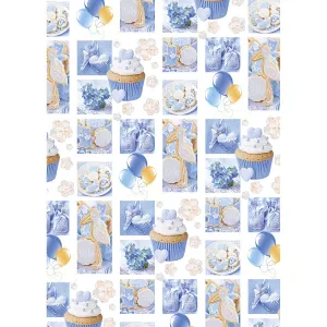 Dekorační papír Pol-mak - mix 700 mm x 1000 mm