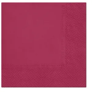 Ubrousky s pávem - vínové 330 mm x 330 mm (SDL111323)