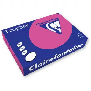 Barevný papír Trophee A3 - růžový 80g 297mm x 420mm (xca31898)