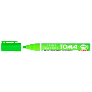 Olejový popisovač Toma, zelený 2,5mm kulatý hrot (TO-440 4 2)