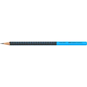 Tužka Faber Castell Grip 2001 Two Tone black/blue HB (517010FC)