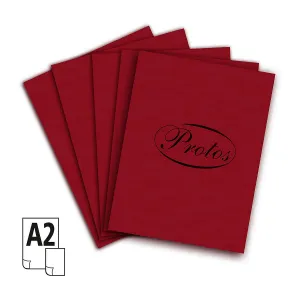 Fólie Protos A2 bordó 20k 430 mm x 610 mm