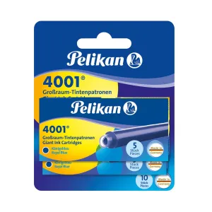 Dlouhé kazety Pelikan GTP/5 modré (310748)