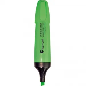 Zvýrazňovač Titanum CLC2119 seříznutý hrot 1-5 mm zelený