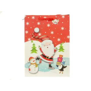 Dárková taška Adar s vánočním motivem 410 mm x 300 mm x 120 mm (543355)