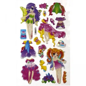 Nálepka (samolepka) Titanum Craft-Fun Series víly a kostýmy (LXE-024)