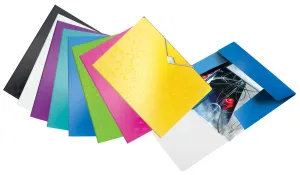 Leitz Wow A4 plastový pořadač barva: modrá (45990036)