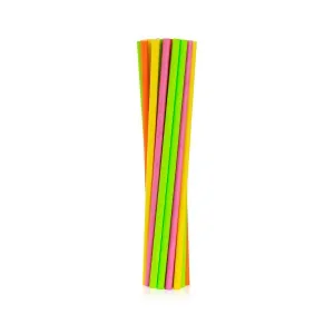 Papírová brčka Godan, fluo mix 24 ks (RP-FX24)