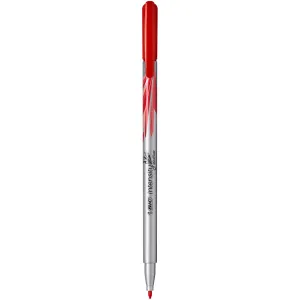 Středně tenké pero Bic, červené 1,0 mm 1 barva (964847)