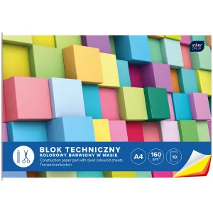 Interdruk technický blok A4 bílý 160g 10k (BLTK)