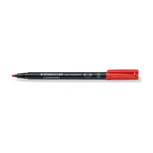Staedtler Lumocolor 314 1-2,5 mm červené kuličkové pero