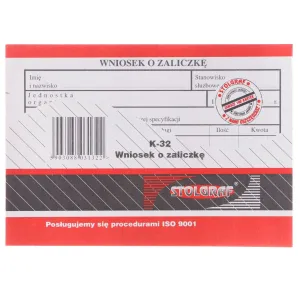 Ofsetový tisk Stolgraf žádost o zálohu A6 A6 100k. (K32)