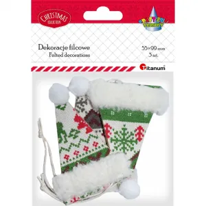 Titanum plstěný ornament Závěsy na klobouky řady Craft-Fun (MTCR-EA561)