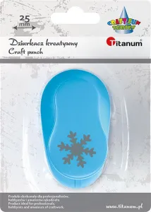 Titanum Craft-Fun Series 25mm dekorativní děrovač sněhových vloček (T-8810-13e)
