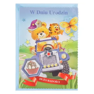 Top Grafické dětské narozeninové přání B6 (5907786924771)