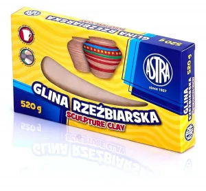 Sochařská hlína Astra béžová 520g (83810900)
