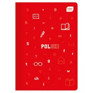 Zeszyt tematyczny Interdruk Język polski A5 60k. 70g linka