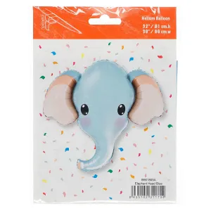 Modrý fóliový balónek Godan Elephant, balený 24cal (B901805A)