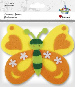 Titanum Craft-Fun Series plstěný ornament motýl (20CR0312-3)